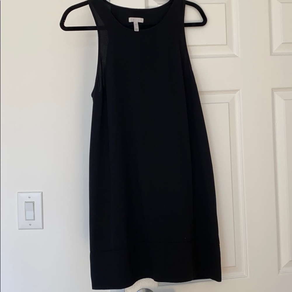 BLACK SHIFT DRESS